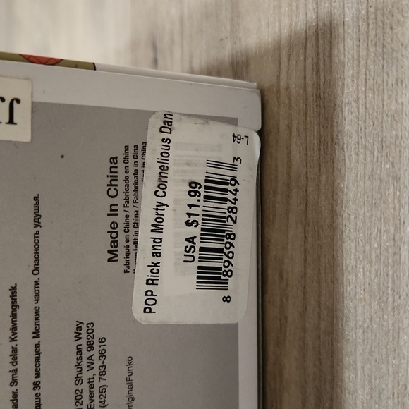 Rick and Morty Cornvelious Daniel Funko Pop - Picture 6 of 7